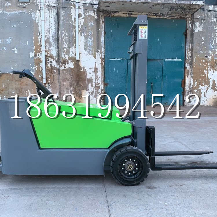 竹溪县小型电动叉车1吨2吨步行站驾式电瓶堆高充电装卸车液压升降车铲车